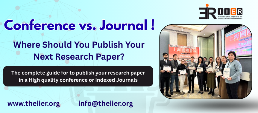 Conference vs. Journal: Where Should You Publish Your Next Research Paper?